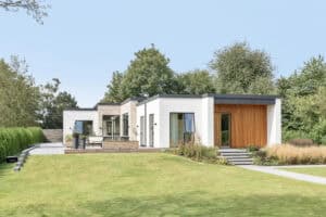 Funkis moderne villa FORMIUM atkitekttegnet bolig